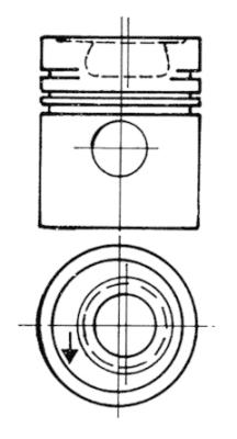 Kolbenschmidt Zuiger 93368600