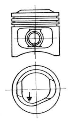 Kolbenschmidt Zuiger 93700600