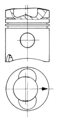 Kolbenschmidt Zuiger 93741600