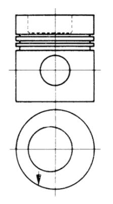 Kolbenschmidt Zuiger 93750610