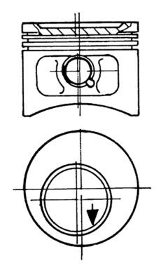 Kolbenschmidt Zuiger 93827620