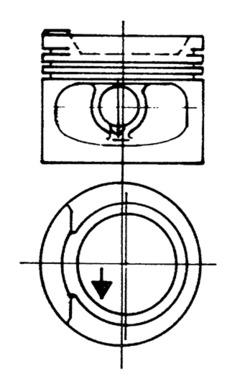 Kolbenschmidt Zuiger 93875620