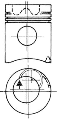 Kolbenschmidt Zuiger 93987700