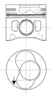 Kolbenschmidt Zuiger 94427710