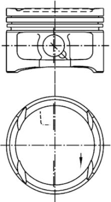 Kolbenschmidt Zuiger 99563600