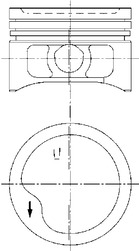 Kolbenschmidt Zuiger 97360620