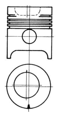 Kolbenschmidt Zuiger 97505600