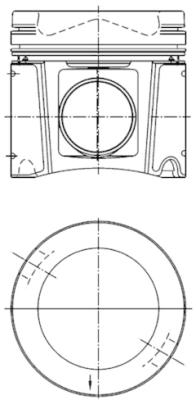 Kolbenschmidt Zuiger 40448601