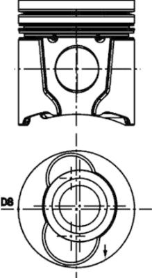 Kolbenschmidt Zuiger 99483600