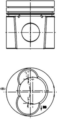 Kolbenschmidt Zuiger 99484600