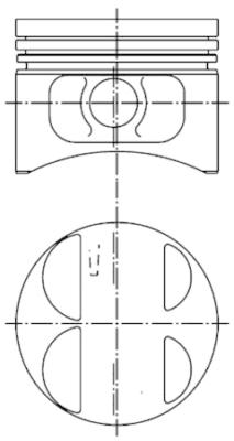 Kolbenschmidt Zuiger 40075610