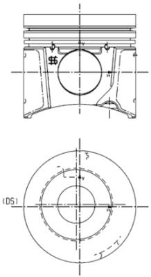 Kolbenschmidt Zuiger 99801600