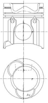 Kolbenschmidt Zuiger 99844600