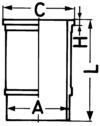 Kolbenschmidt Cilinderbus/voering O-ring 88510110