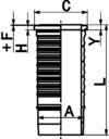 Kolbenschmidt Cilinderbus/voering O-ring 89411110