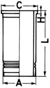 Kolbenschmidt Cilinderbus/voering O-ring 88318110