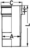 Kolbenschmidt Cilinderbus/voering O-ring 88332110