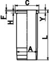 Kolbenschmidt Cilinderbus/voering O-ring 89352110