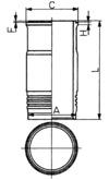 Kolbenschmidt Cilinderbus/voering O-ring 89464110