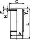 Kolbenschmidt Cilinderbus/voering O-ring 89497110