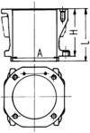 Kolbenschmidt Cilinderbus/voering O-ring 89196110