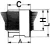 Kolbenschmidt Cilinderbus/voering O-ring 88669110