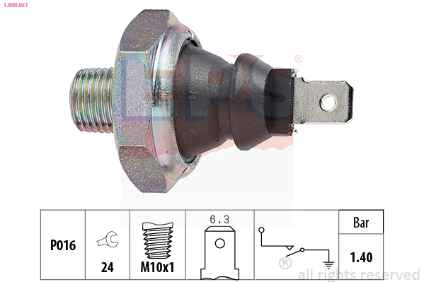EPS Oliedrukschakelaar 1.800.051