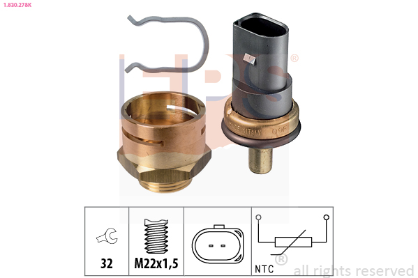 EPS Temperatuursensor 1.830.278K