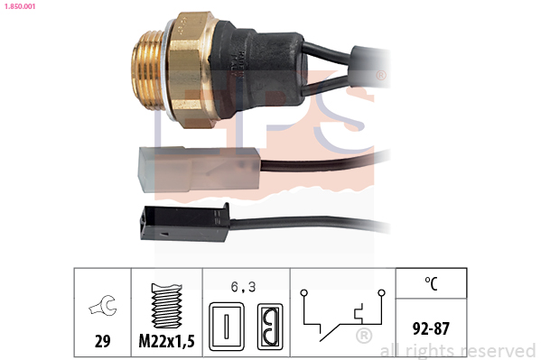 EPS Temperatuurschakelaar 1.850.001