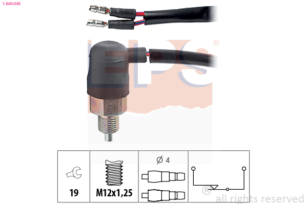 EPS Achteruitrijlichtschakelaar 1.860.048
