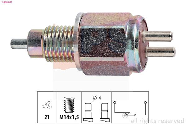 EPS Achteruitrijlichtschakelaar 1.860.051