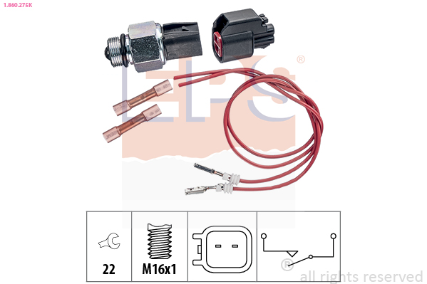 EPS Achteruitrijlichtschakelaar 1.860.275K