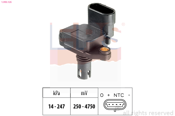 EPS Vuldruk sensor 1.993.125