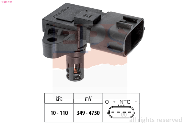 EPS Vuldruk sensor 1.993.126