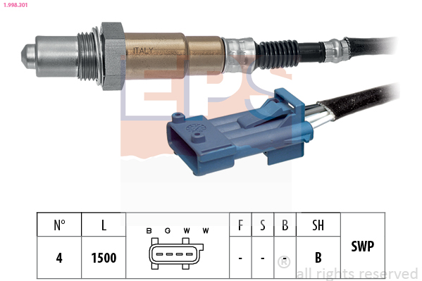 EPS Lambda-sonde 1.998.301