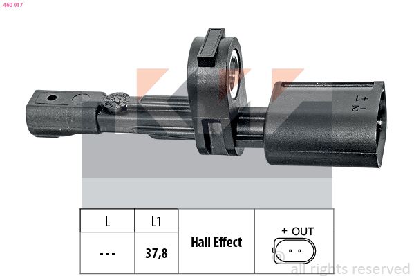 KW ABS sensor 460 017