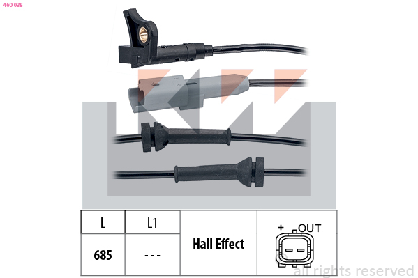KW ABS sensor 460 035