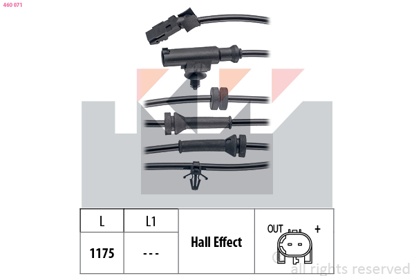 KW ABS sensor 460 071