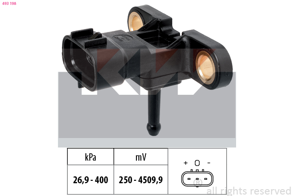 KW Vuldruk sensor 493 198