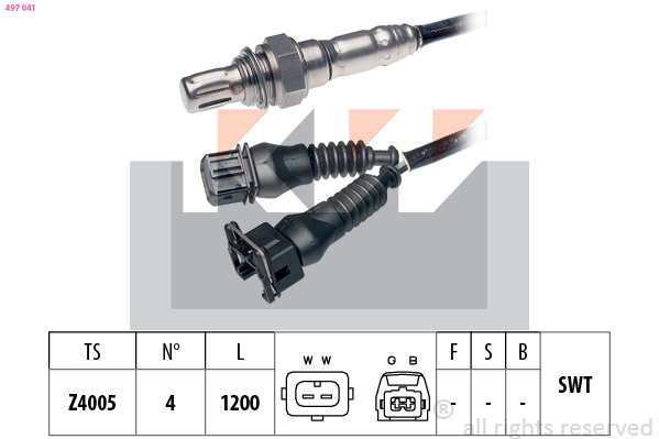 KW Lambda-sonde 497 041