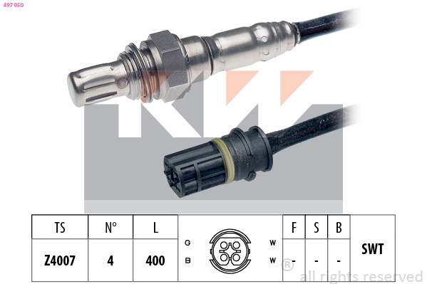 KW Lambda-sonde 497 050