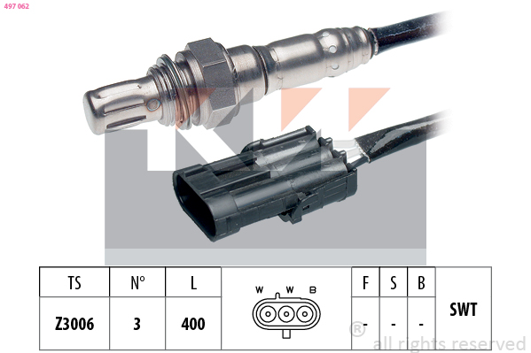 KW Lambda-sonde 497 062