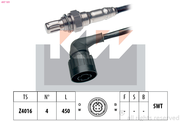 KW Lambda-sonde 497 101