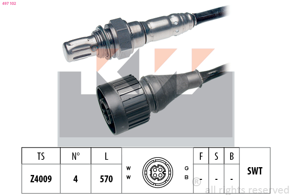 KW Lambda-sonde 497 102