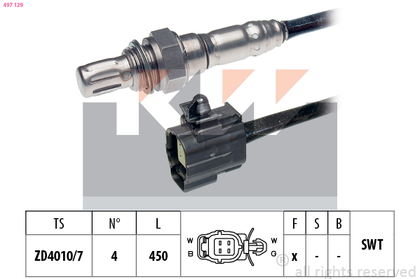 KW Lambda-sonde 497 129