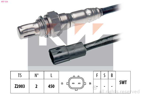 KW Lambda-sonde 497 134