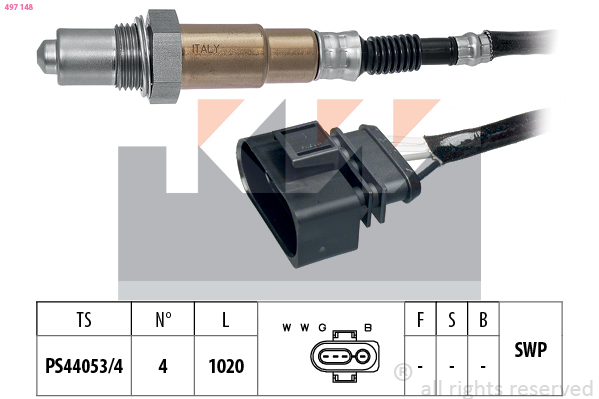 KW Lambda-sonde 497 148