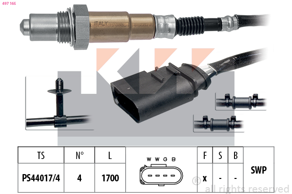 KW Lambda-sonde 497 165