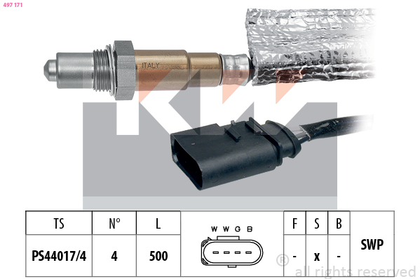 KW Lambda-sonde 497 171