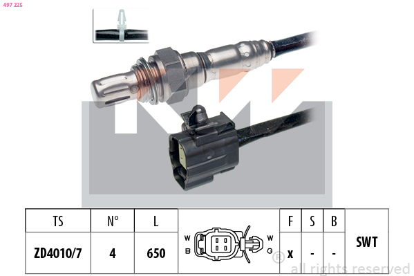 KW Lambda-sonde 497 225